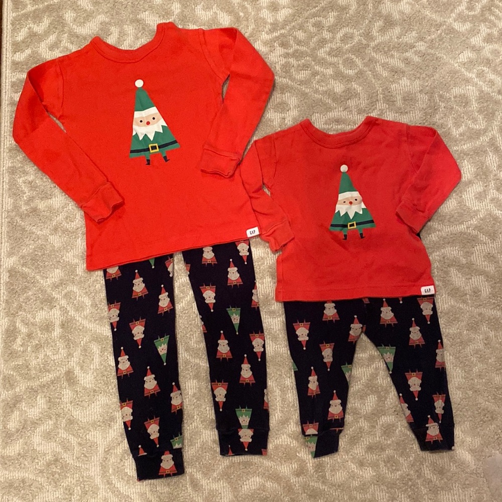 Sibling Matching Christmas PJs
